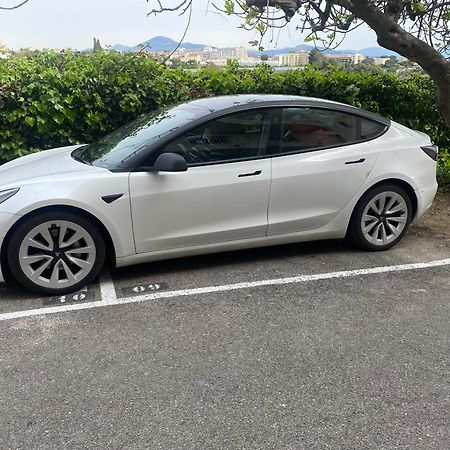 Studio Jardin Fleuris Parking Niza Exterior foto