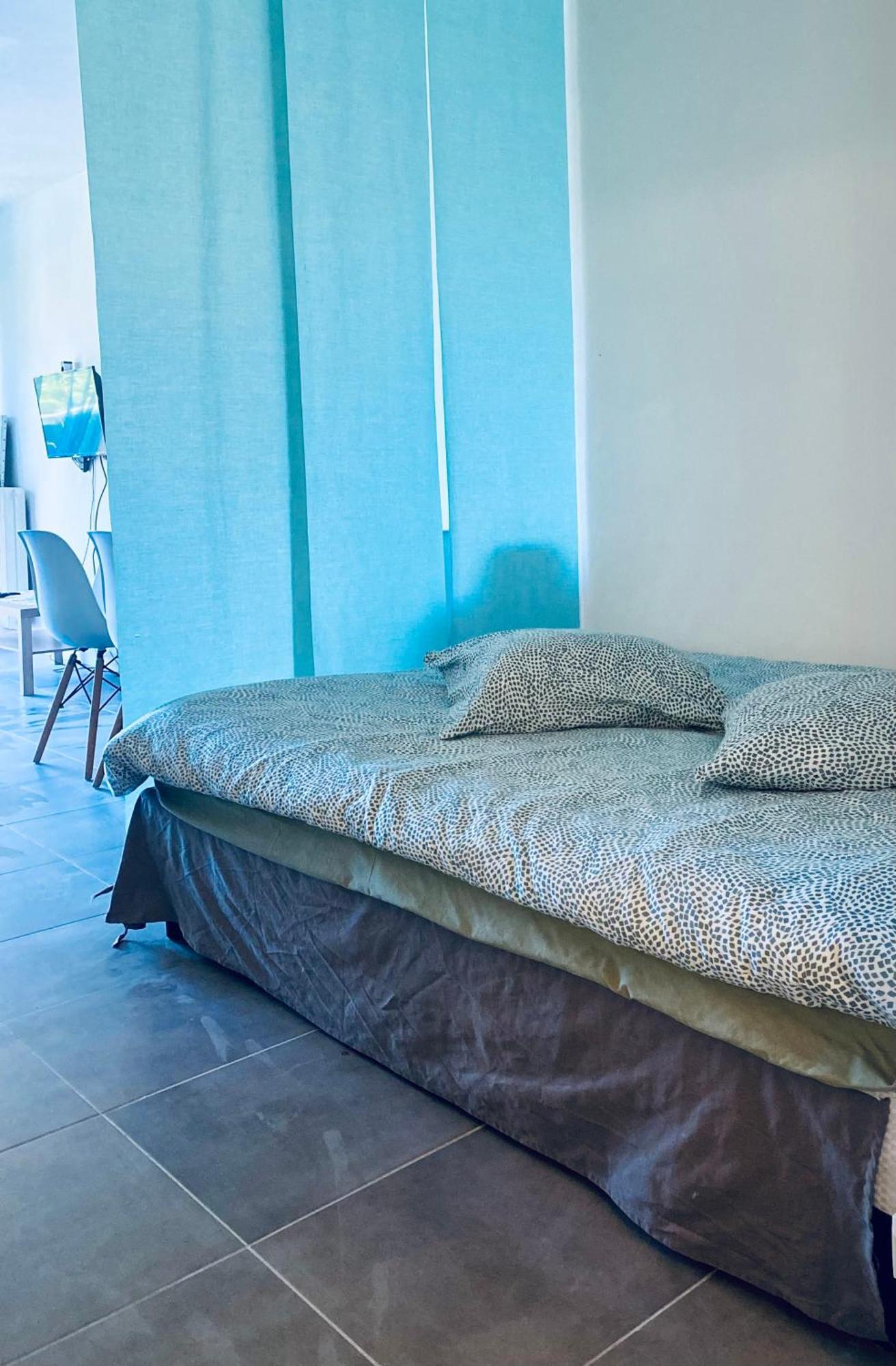 Studio Jardin Fleuris Parking Niza Exterior foto
